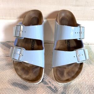Birkenstocks Light Blue SZ 7 sandals